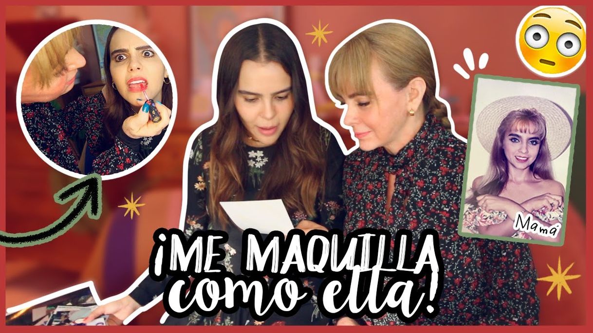 Fashion ¡Así se maquillaba mi mamá cuando tenía mi edad! ME ENSEÑA ...