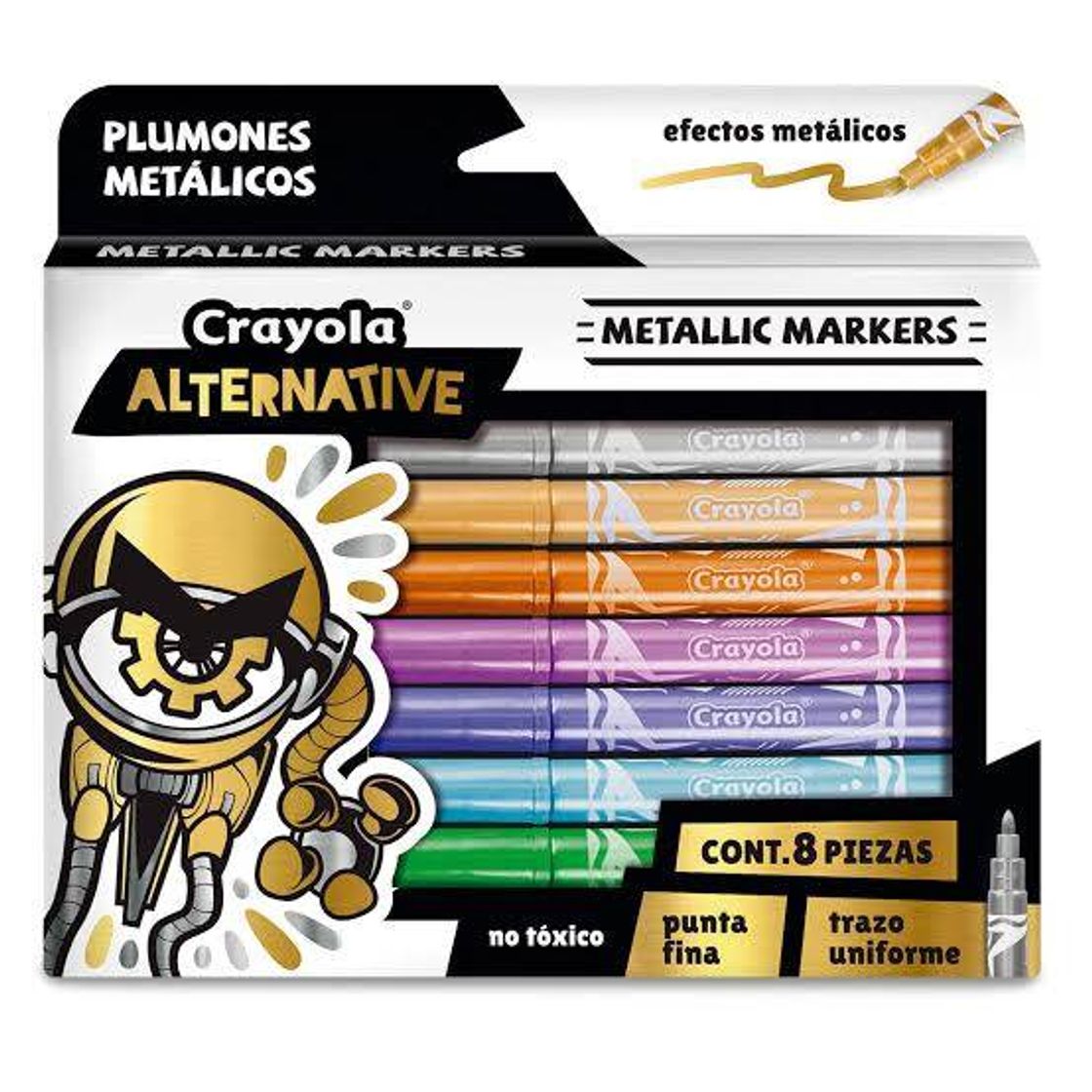 Fashion Plumones Crayola Metalicos