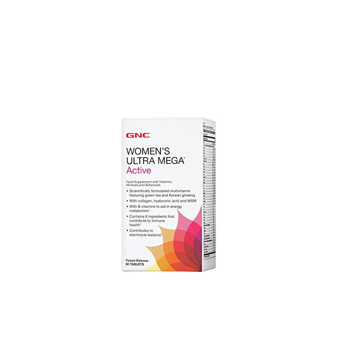 Producto Gnc Ultra mega para mujer activa