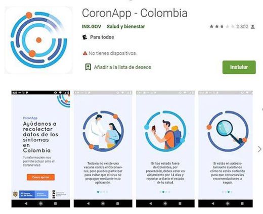CoronApp - Colombia - Apps on Google Play