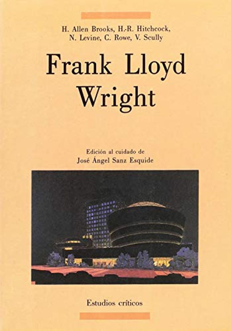 Libro FRANK LLOYD WRIGHT