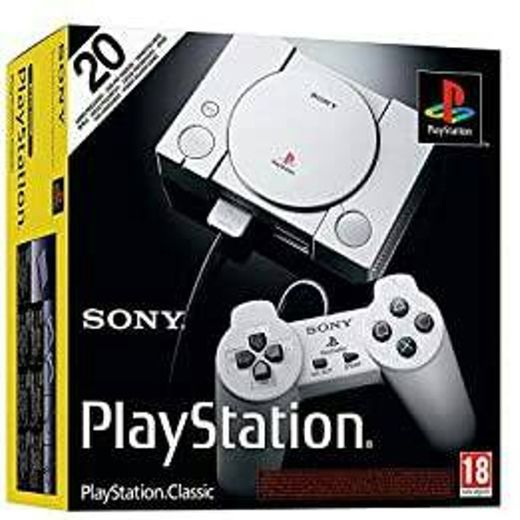 Consola Playstation Classic con 20 juegos incluidos