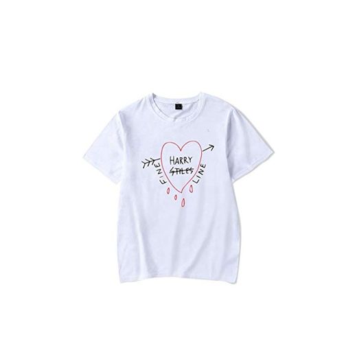 Camiseta Camisa Harry&Style Camiseta de algodón Vetement Femme Hombres Ropa Mujer Harajuku