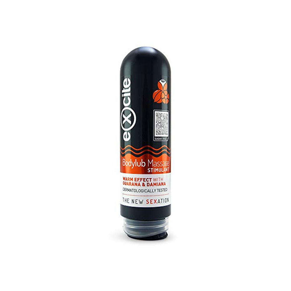 Social EXCITE Gel lubricante masaje íntimo con Guaraná y Damiana de cultivo ecológico