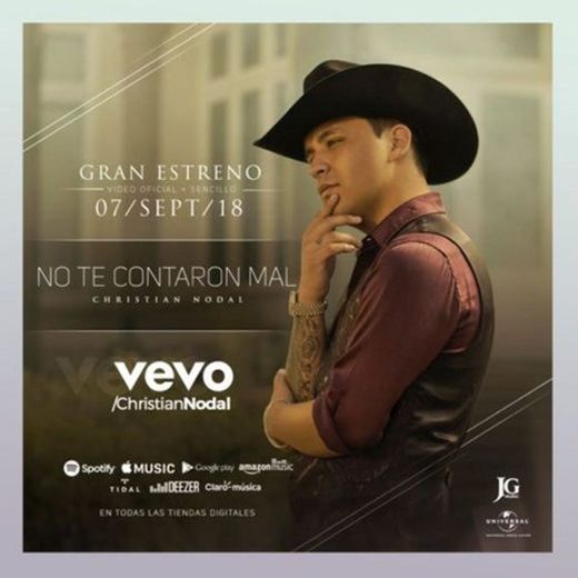 Christian nodal no te contaron mal