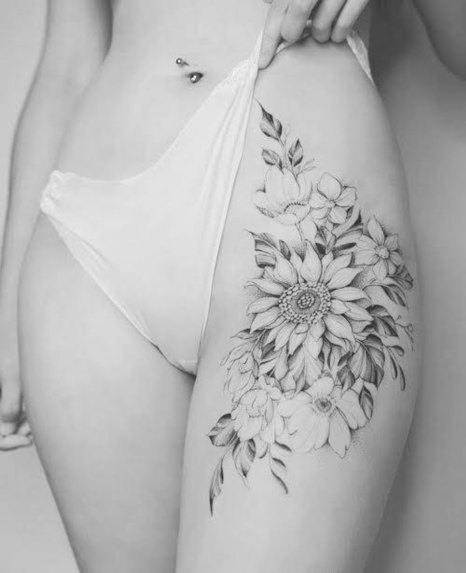 Moda Tatuje Girasoles 