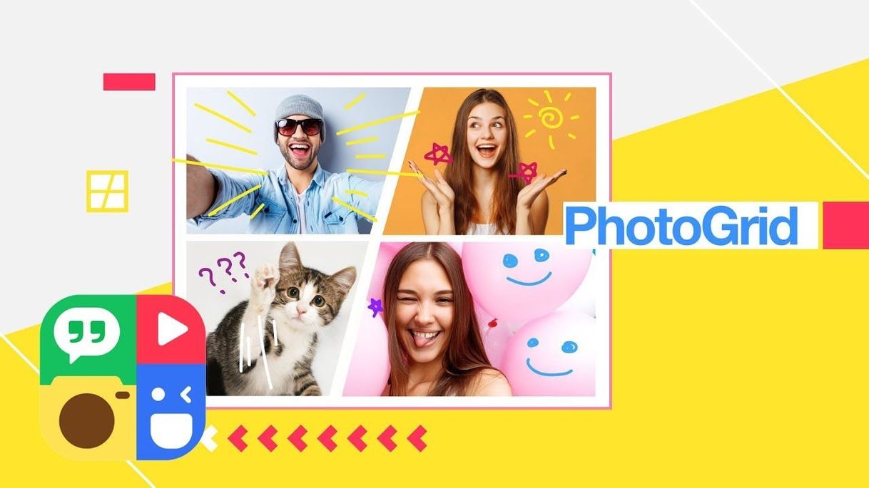 App PhotoGrid Video Collage maker