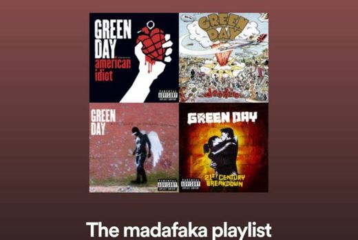 The madafaka playlist