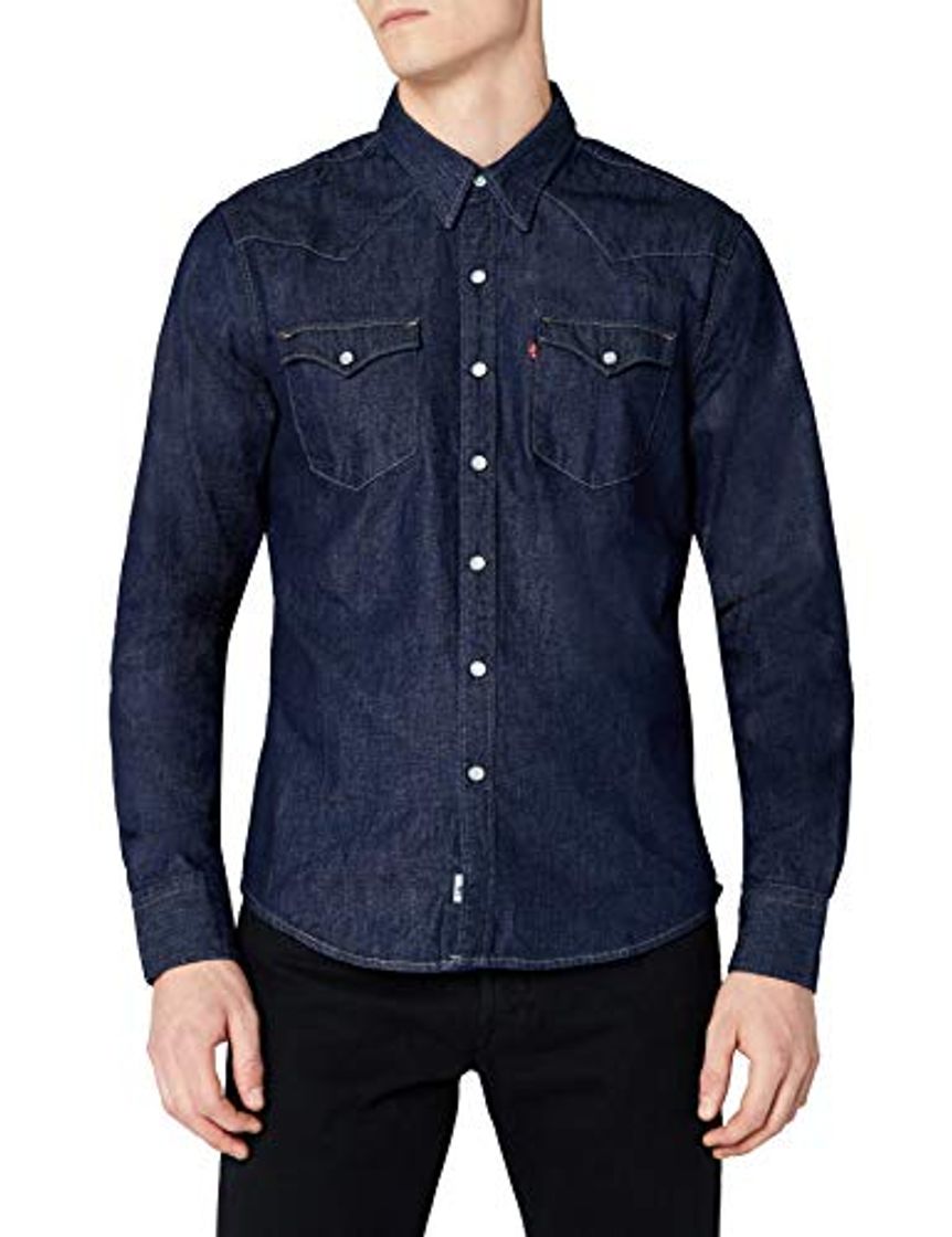 Fashion Levi's L/S Barstow Western Shirt, Camisa Casual de Manga Larga para Hombre,