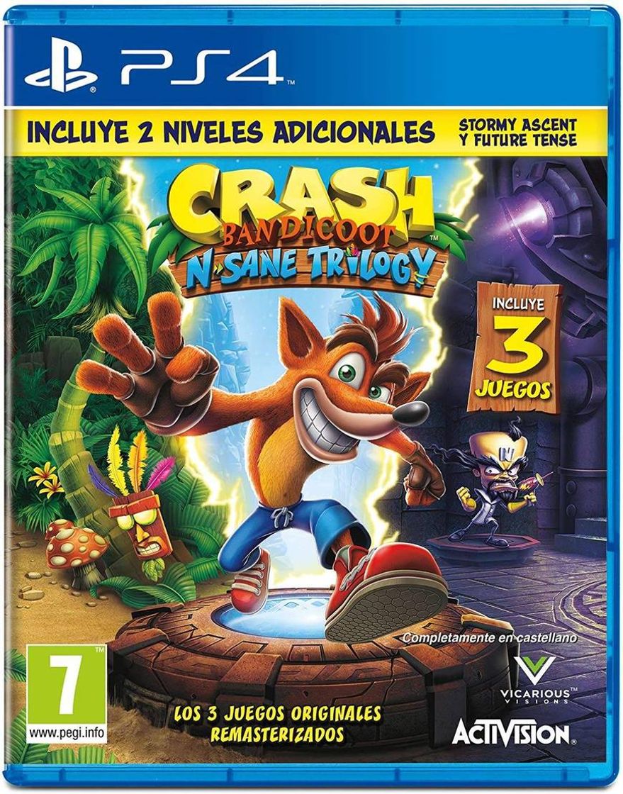 Fashion Crash Bandicoot N.Sane Trilogy


