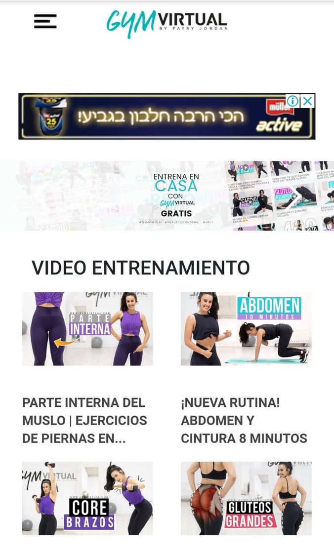 Fashion GYM VIRTUAL | ¡A por tu mejor versión!