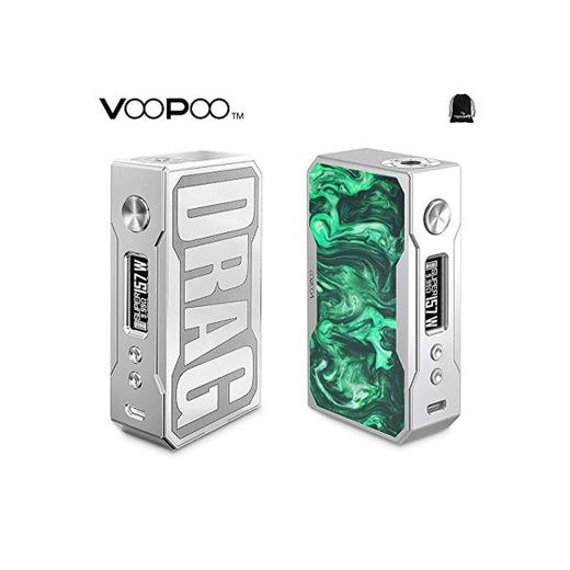 Original VOOPOO DRAG 157W TC Box MOD Cigarrillo electrónico Vape Mod con