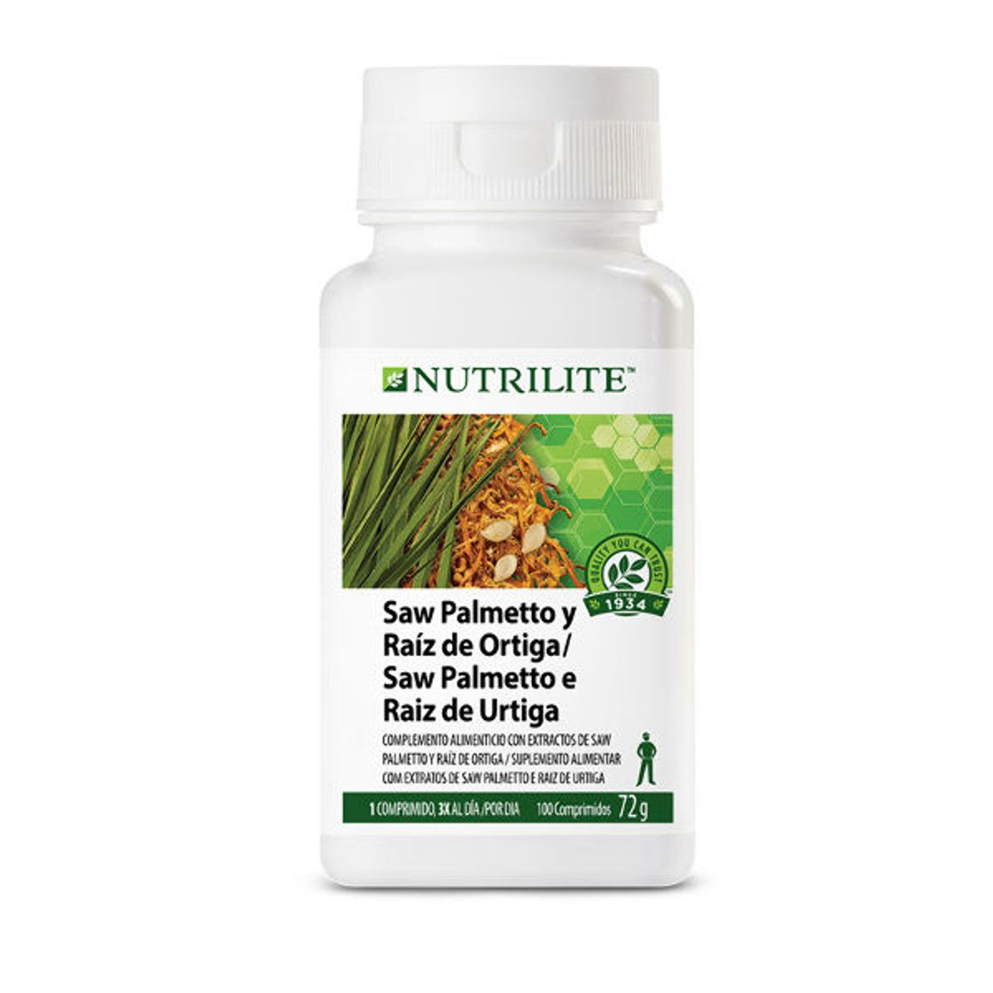 Social Saw Palmetto y Raíz de Ortiga NUTRILITE™

