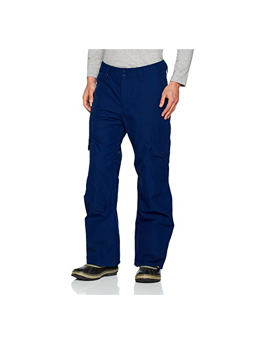 Fitness Quiksilver Porter PT Pantalones para Nieve, Hombre, Azul