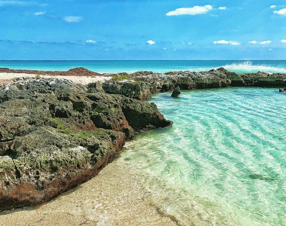 Lugar Caleta Tankah Playa