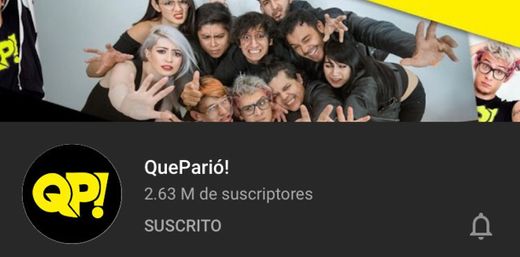 QueParió! - YouTube