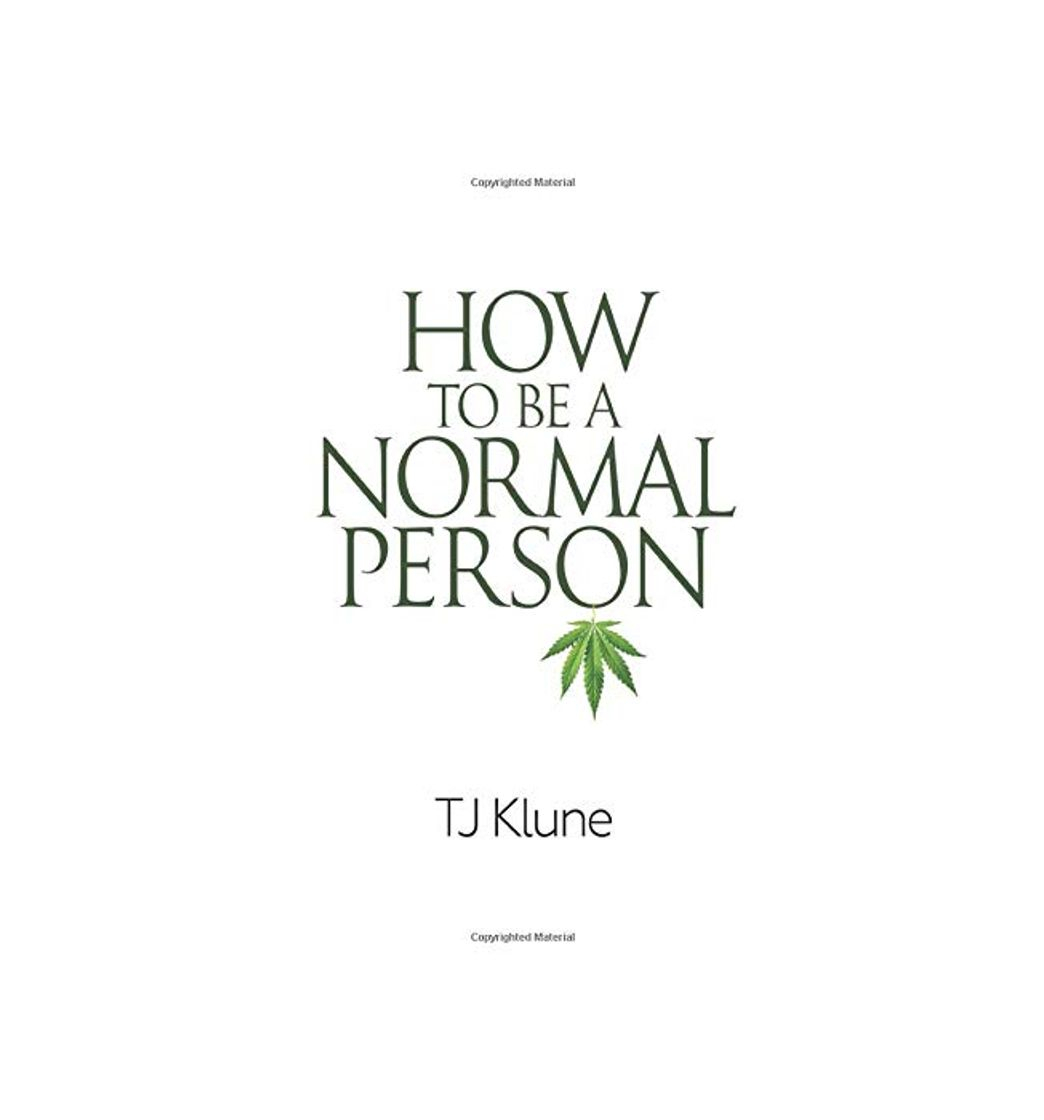 Libro How to Be a Normal Person