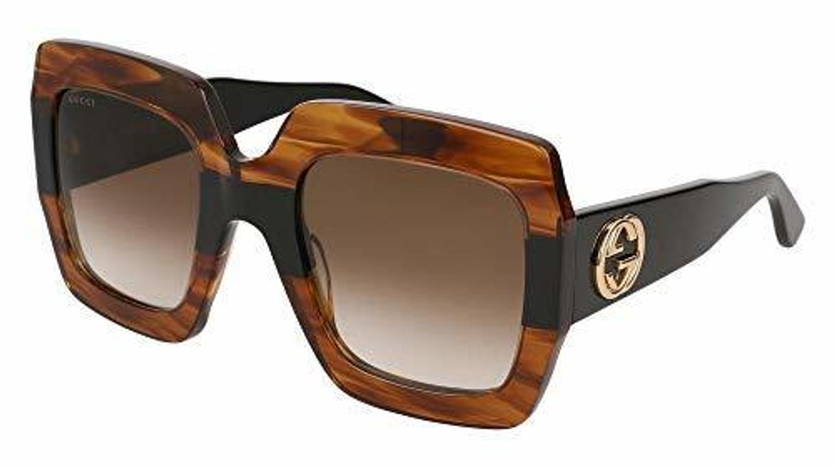 Moda Gucci GG0178S 004 Gafas de sol, Marrón