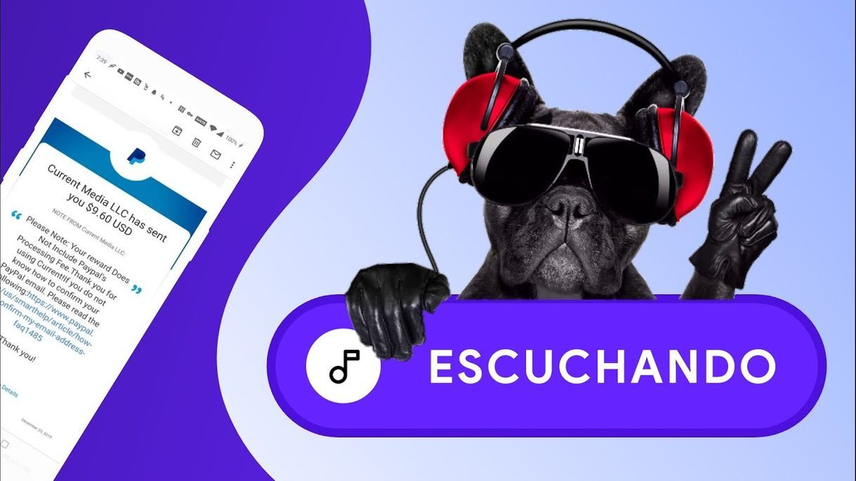 Moda Una app que te paga por escuchar musica