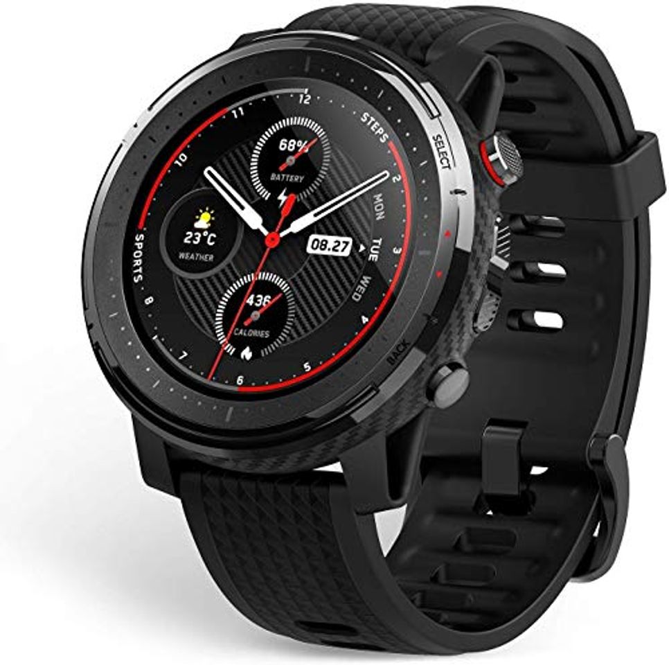 Social Amazfit Stratos 3 Smartwatch Reloj Inteligente 19 modos deporte Activitiy Tracker GPS