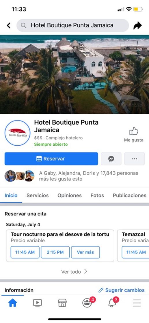 Place HOTEL BOUTIQUE PUNTA JAMAICA