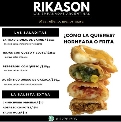 RIKASON “Empanadas Argentinas” 