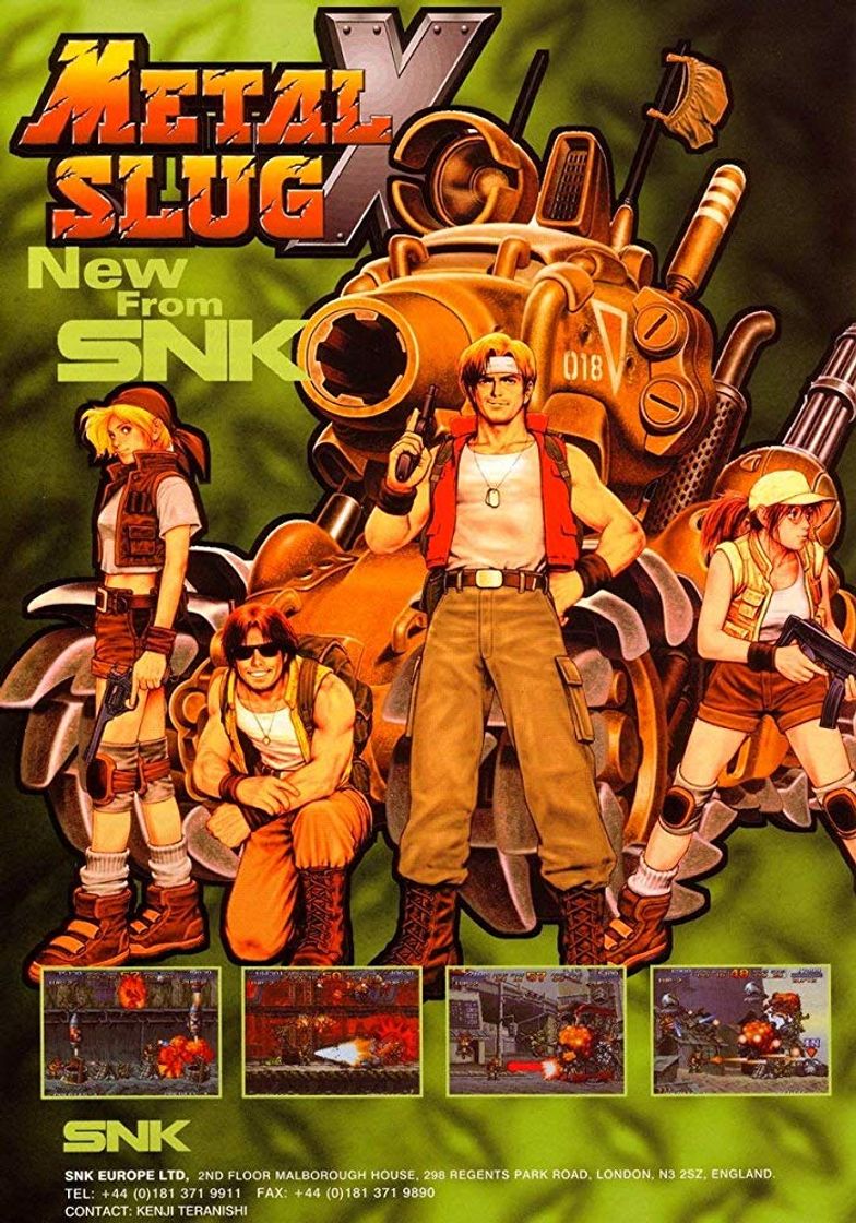 Videojuegos Metal Slug X