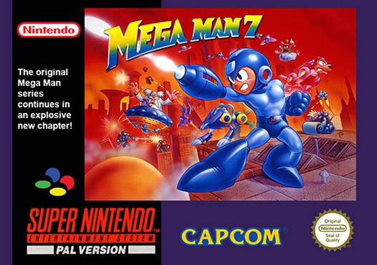 Fashion Megaman 7 Super Nintendo