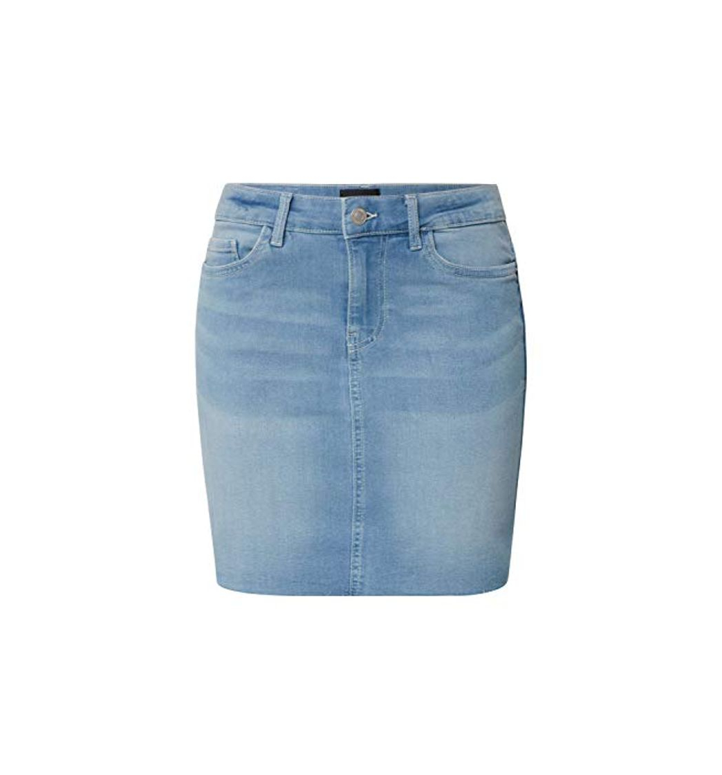 Fashion Vero Moda Vmseven MR Short Cut Off Skirt LB Falda