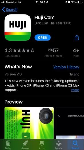 Huji Cam on the App Store
