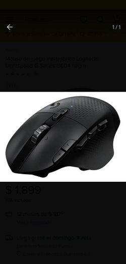 MOUSE GAMING 15 BOTONES 