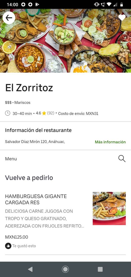 Restaurants El Zorritoz Tacoz & Mariscoz