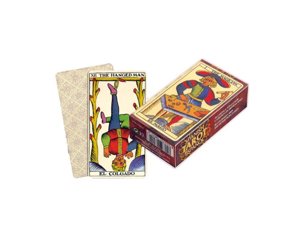 Product Fournier Español Baraja Tarot clásica de 78 Cartas, Color marrón