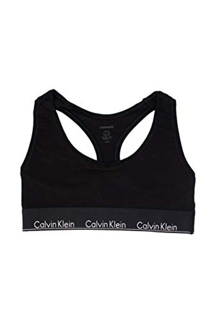 Moda Calvin Klein Jeans 000QF5042E sostén Mujer Negro M