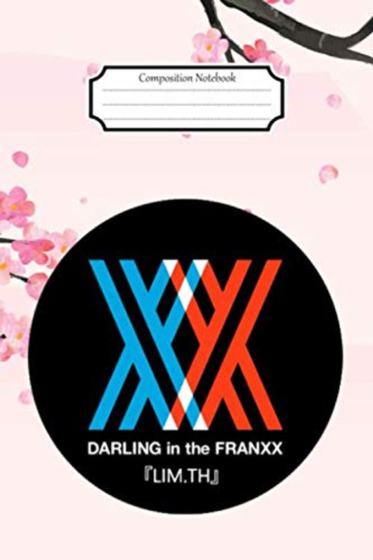 Book Composition Notebook:Zero Two DARLING in the FRANXX #2 Anime Manga Journal