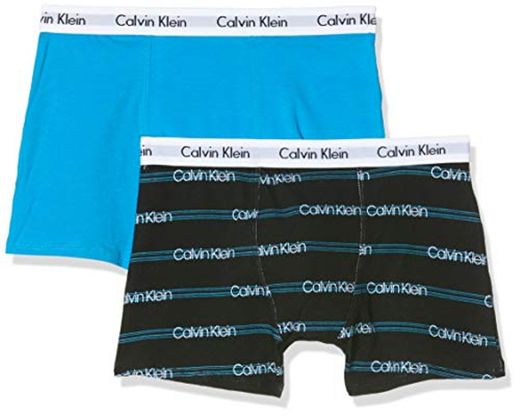 Calvin Klein 2pk Trunks Bañador, Azul