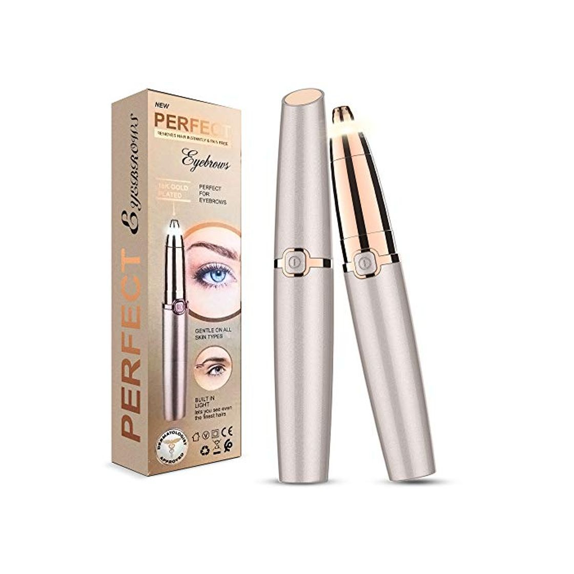 Social Eléctrica Depiladora Cejas