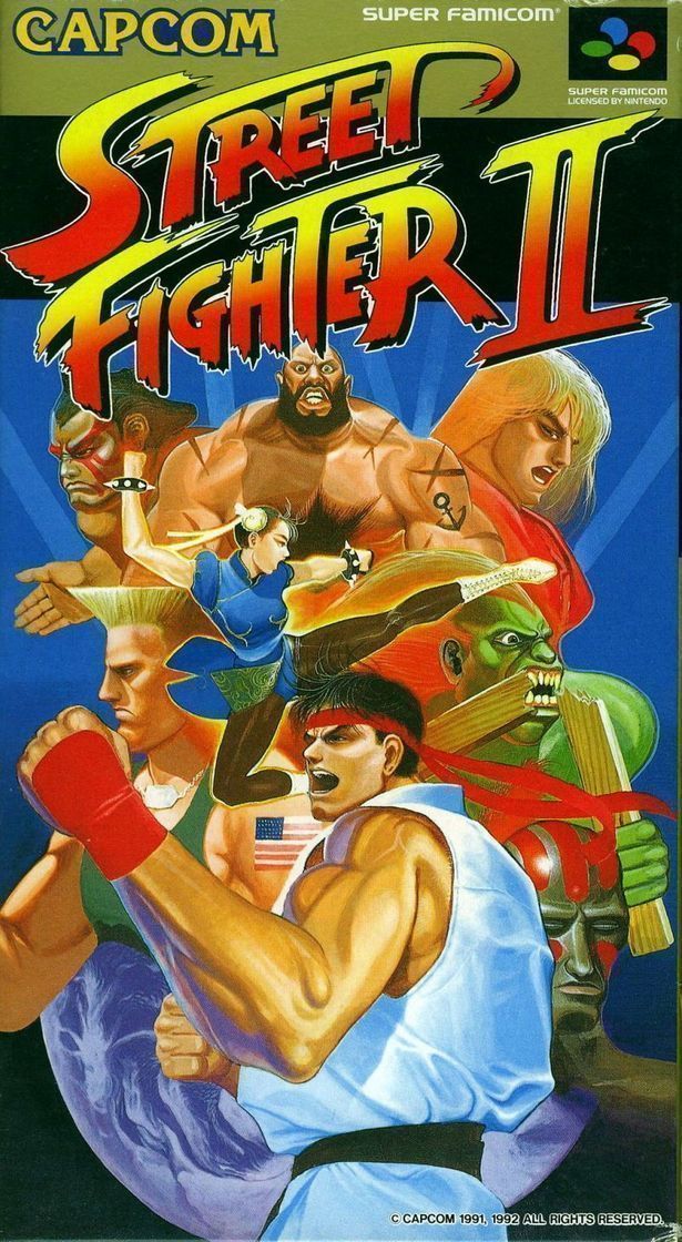 Videojuegos Street Fighter II: The World Warrior