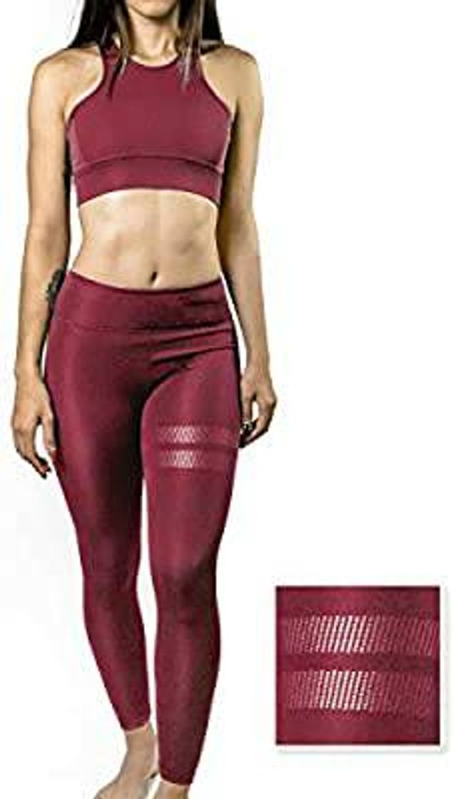 Moda Breathe Conjunto Deportivo para Mujer, Juego de Top Sujetador y ...