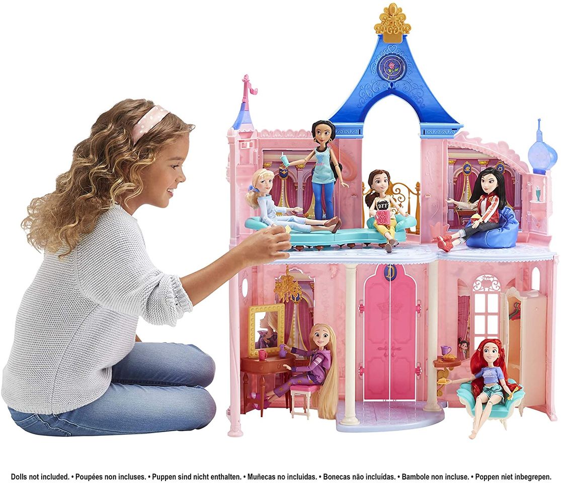 Moda Disney Princess Castle, Doll House and 16 ... - Amazon.com