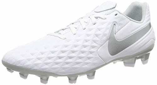 Moda Nike Legend 8 Academy FG/MG, Zapatillas de Fútbol Unisex Adulto, Blanco