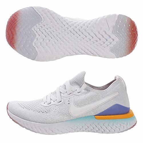 Moda Nike Epic React Flyknit 2, Hombre, Blanco