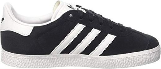 adidas Gazelle, Zapatillas Unisex Niños, Negro