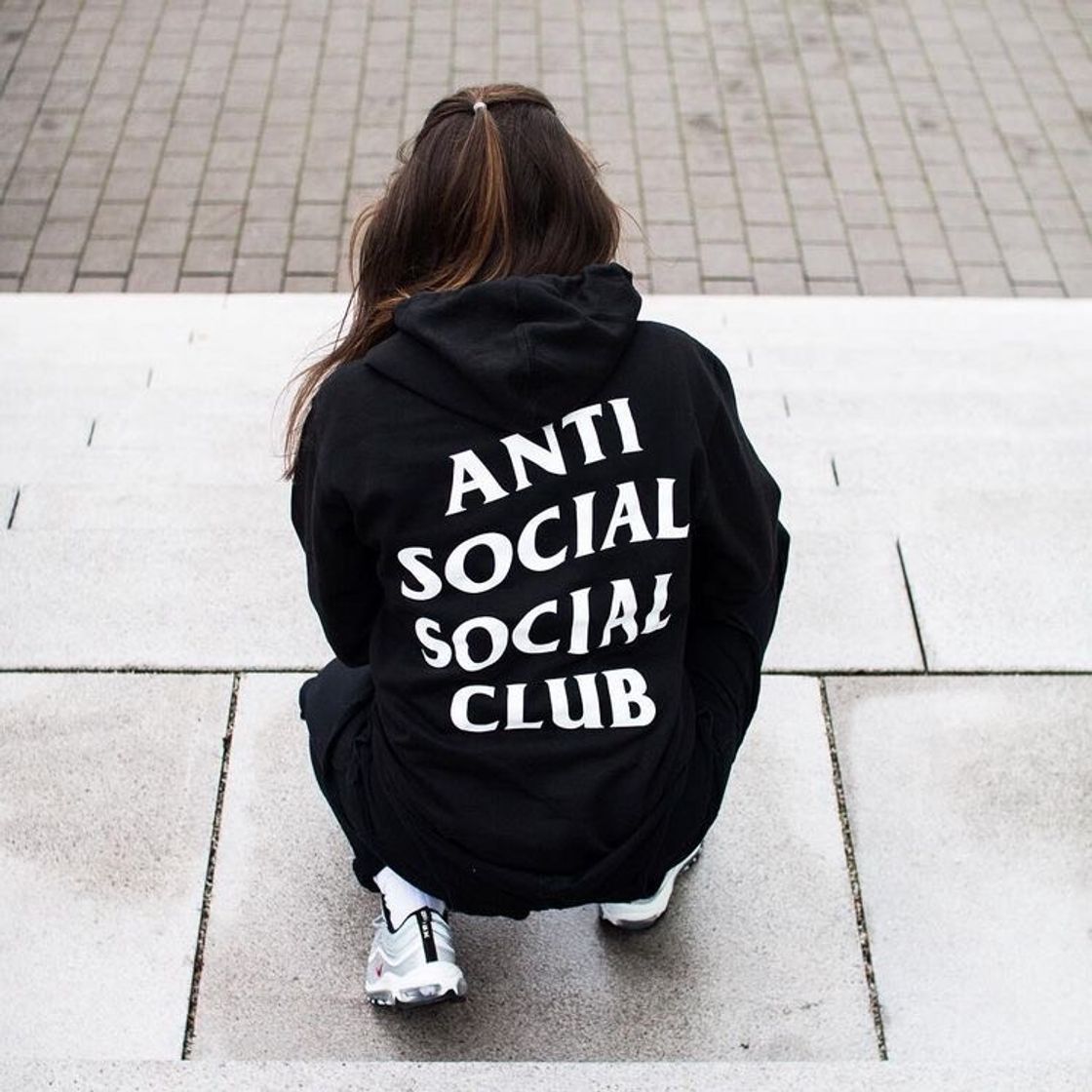 Moda Hoodie anti social social club