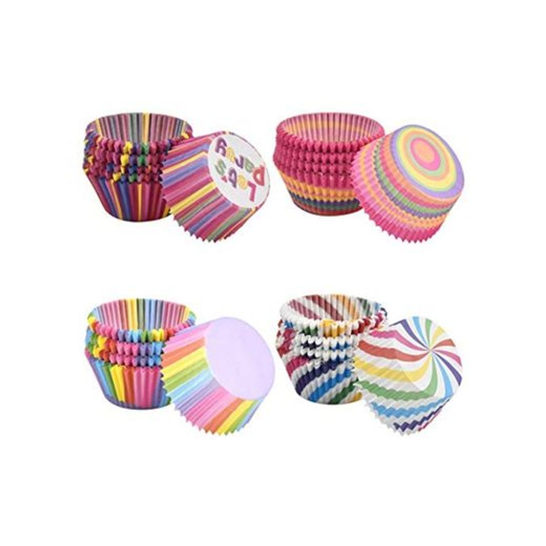 Social Dopkav 400 Pcs Papel para Magdalenas