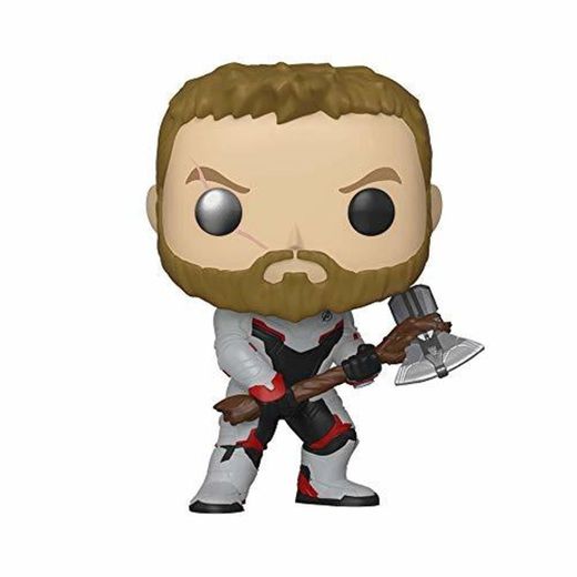 Funko- Pop Bobble: Avengers Endgame: Thor Marvel Collectible Figure, Multicolor, Talla Única