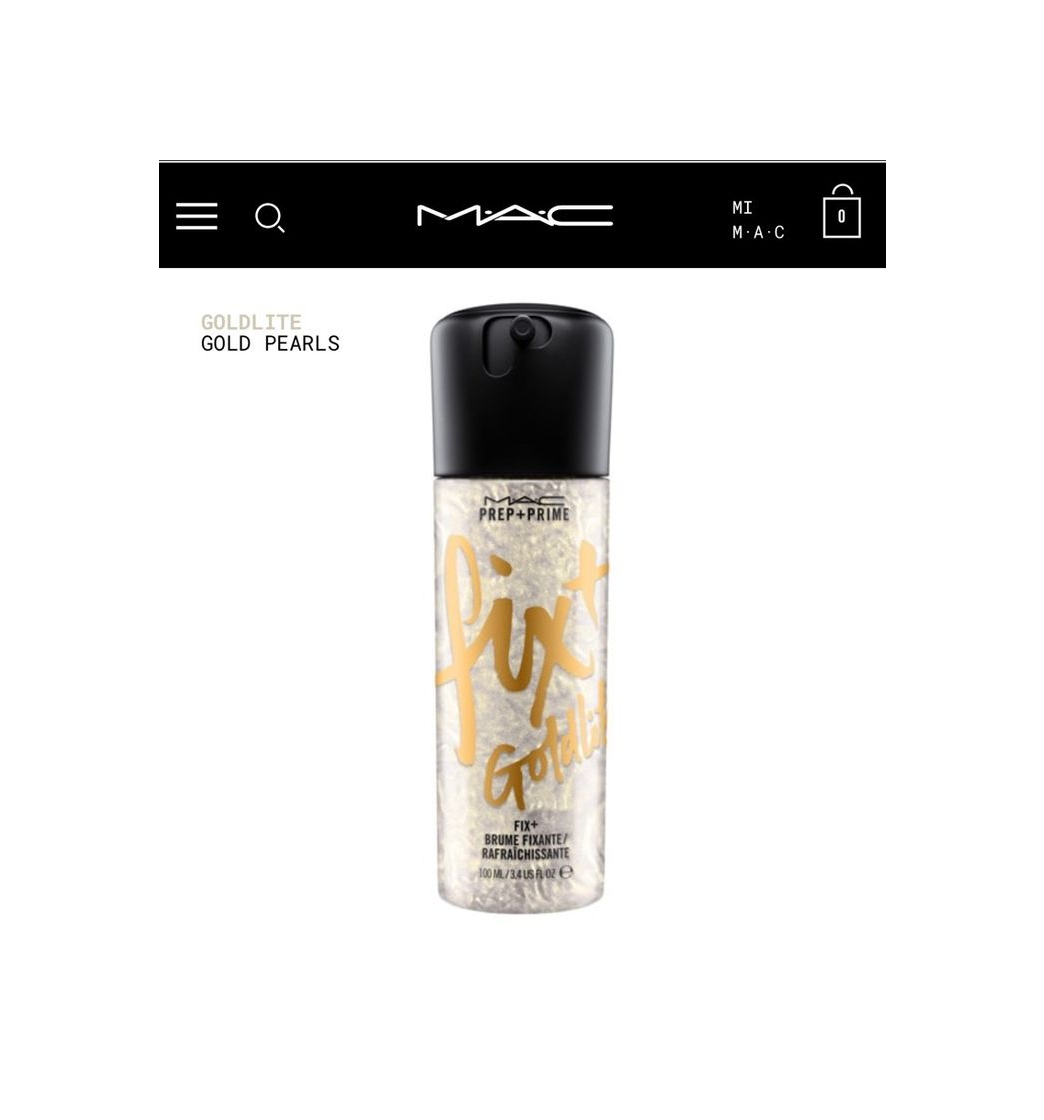 Product Mac Cosmetics Mac Prep+Prime Fix Shimmer Pinklite 100 Ml