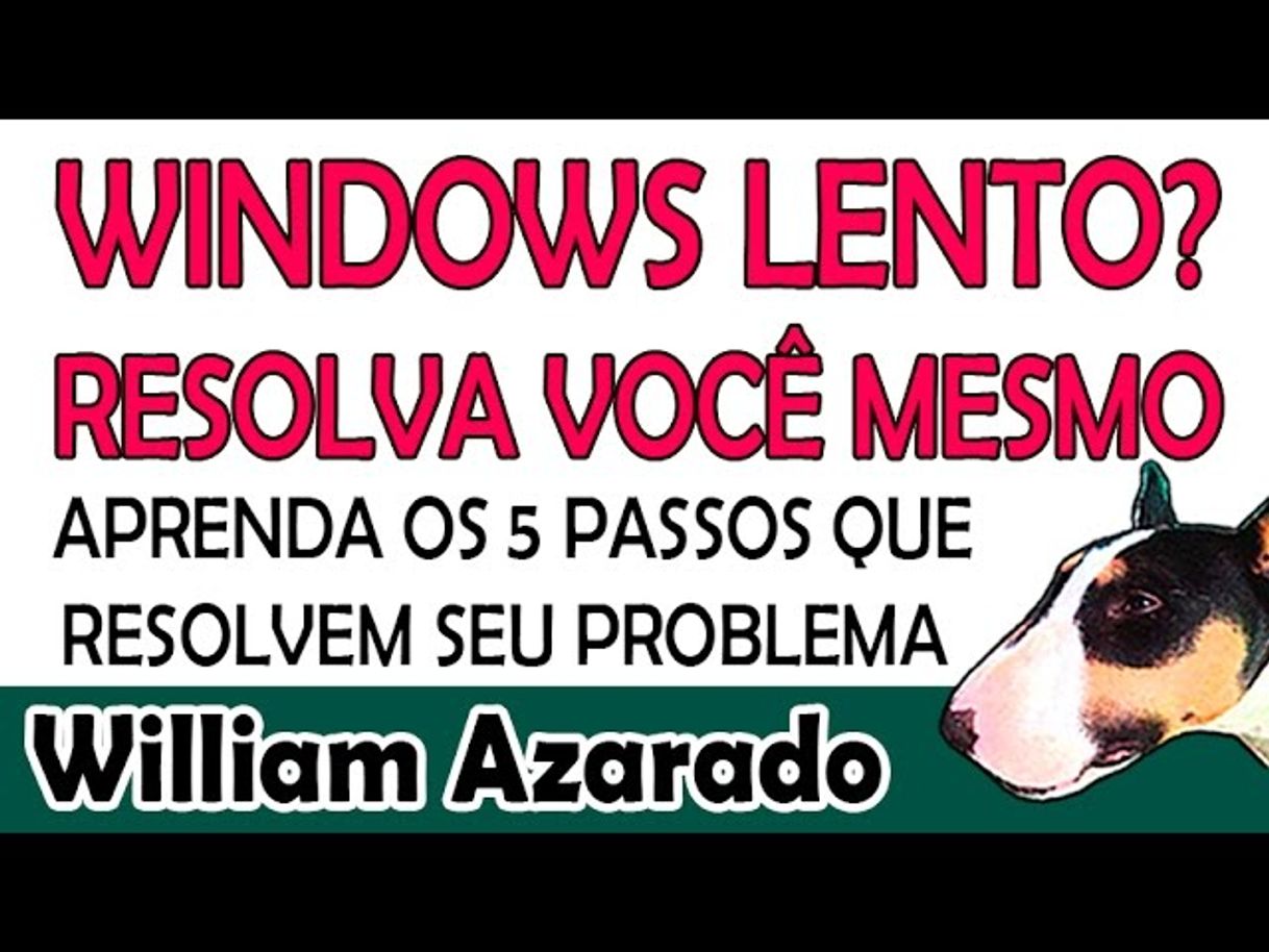 Fashion Os 5 passos para consertar Windows lento. - YouTube