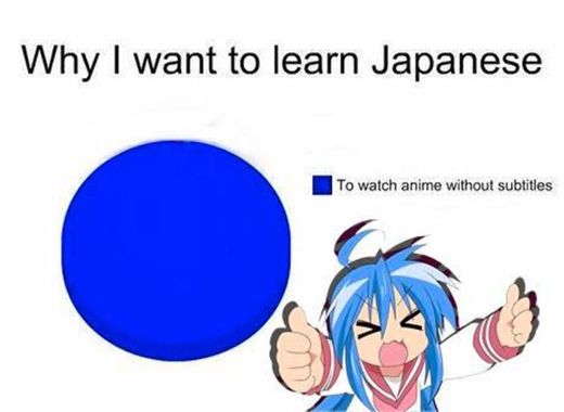 Watch anime and learn Japanese 