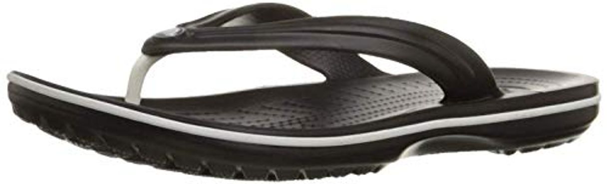 Crocs Crocband Flip, Chanclas Unisex-Adult, Black, 46